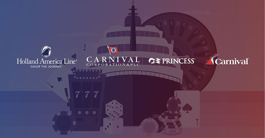 Overview slide for cruise line brands within Carnival Corp.