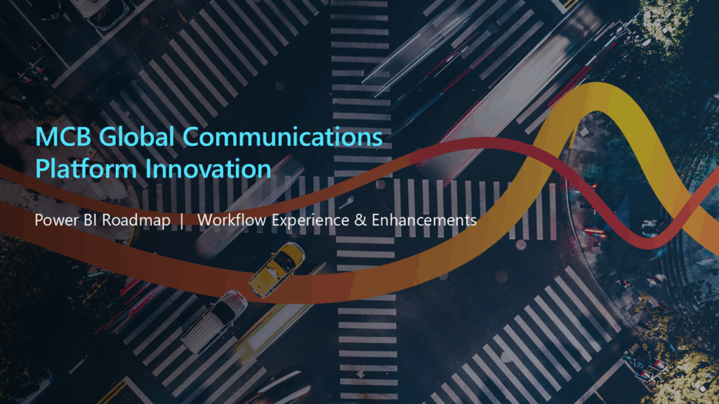 MS Global News Platform roadmap presentation