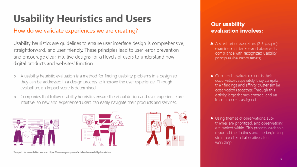 Heuristic evaluation framework preview slide image